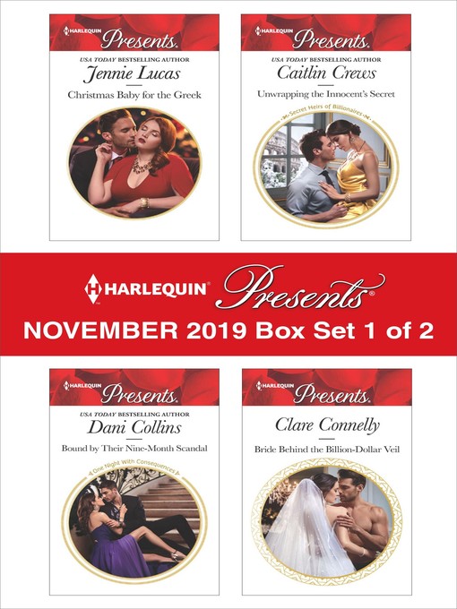 Title details for Harlequin Presents, November 2019, Box Set 1 of 2 by Jennie Lucas - Available